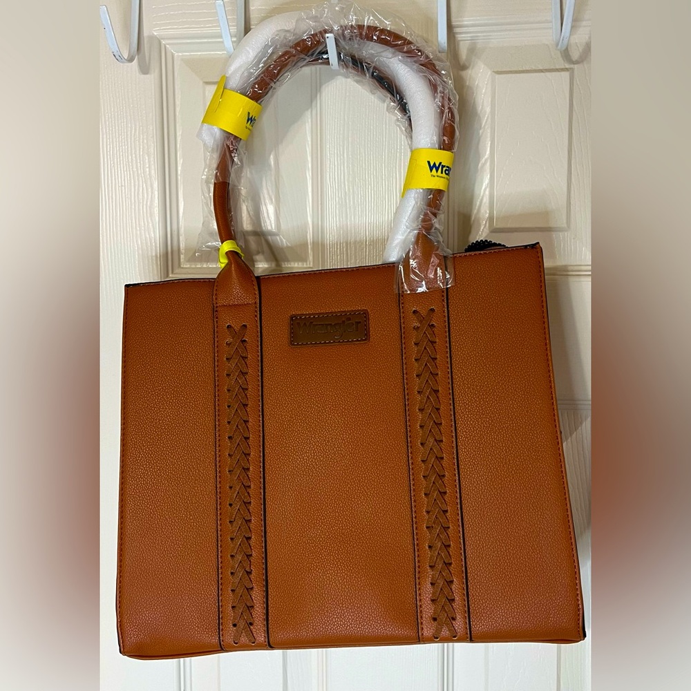 Wrangler Brown Tote Bag